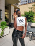 HEED NYC Luxury Black Frame "Blue Tint" Eyewear